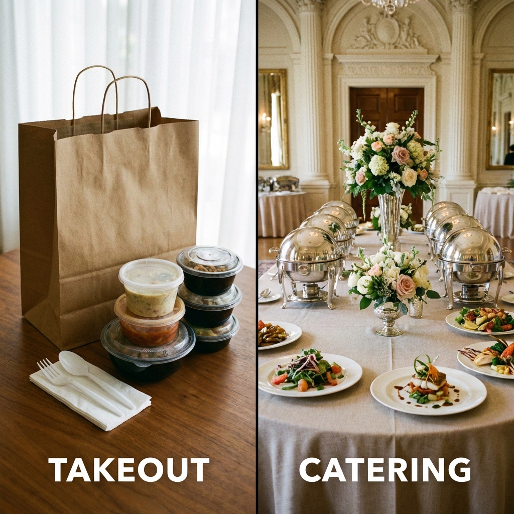 Difference Between Local Catering & Restaurant Catering